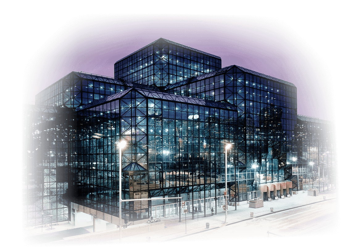 Glass office building